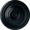 Ekena Millwork Traditional Ceiling Medallion (Fits Canopies up to 4"), Hnd-Painted Night Shade, 14 3/4"OD x 1 3/4"P CM14TRNSF - alternate 1